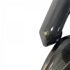 100% Carbon Rearview Mirror Cover Carbon Fiber Mirror Covers