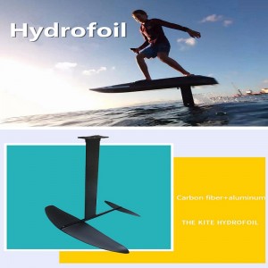 New design carbon fiber material sup/windsurf/kite board aluminium carbon hydrofoil for sale